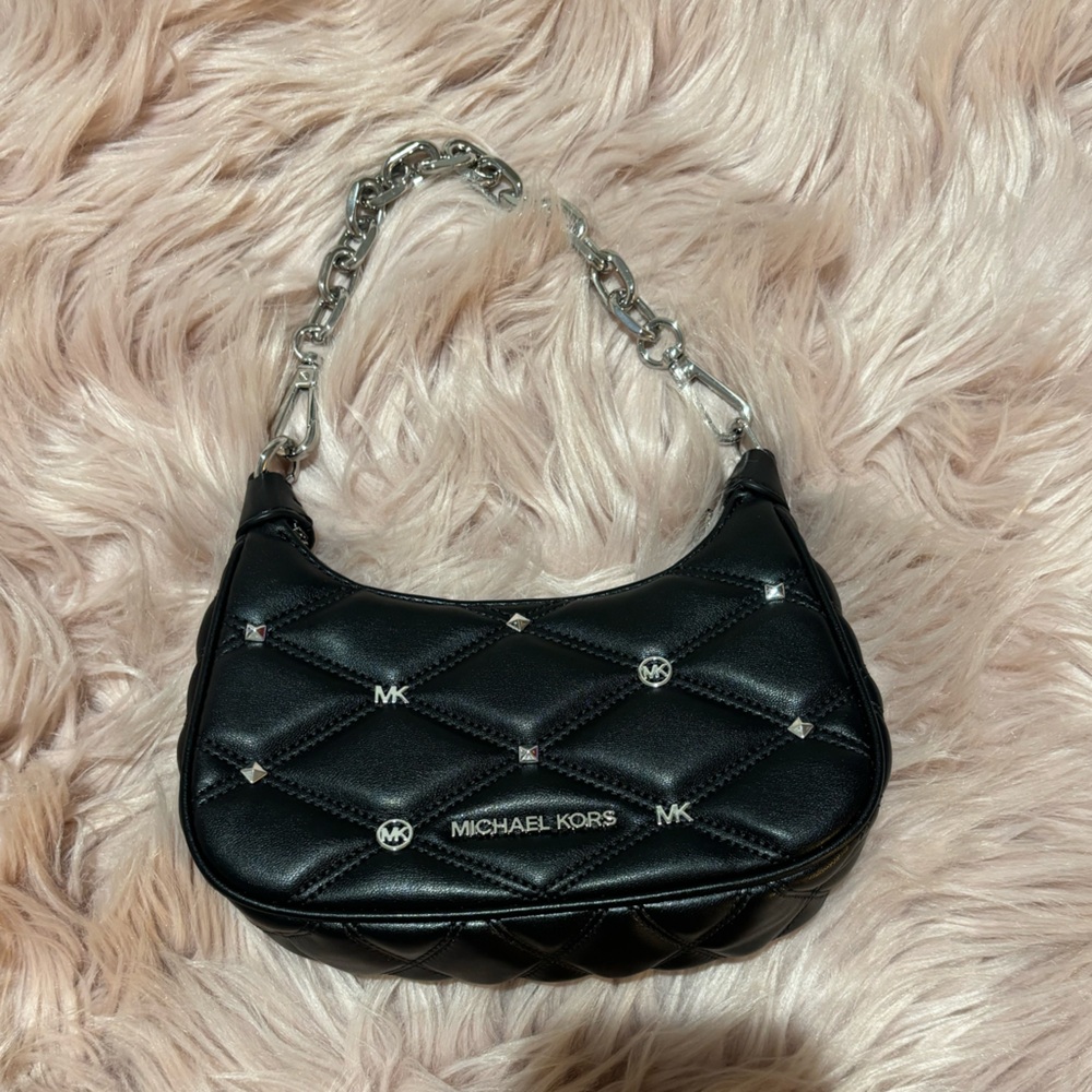 Michael Kors black mini bag